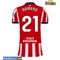 Atletico Madrid Cristian Romero #21 Heimtrikot Frauen 2026-27 Kurzarm